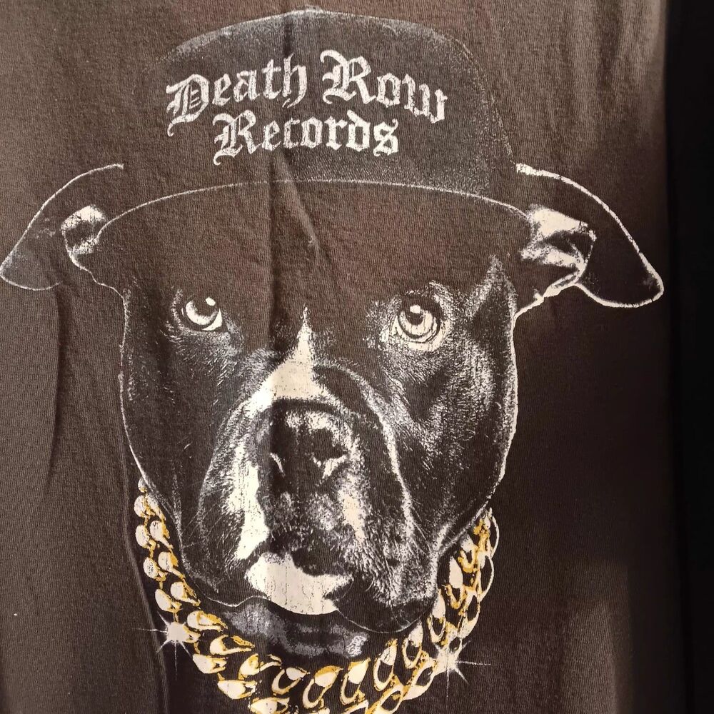 Snoop Dogg Hip Hop Death Row Records Tee Men XL Streetwear Grunge Rapper P Diddy